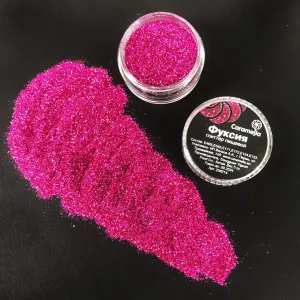 глитер фуксия